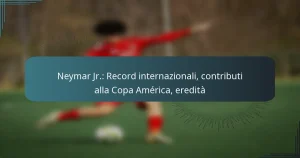 Neymar Jr.: Record internazionali, contributi alla Copa América, eredità