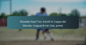 Ronaldo Nazário: trionfi in Coppa del Mondo, traguardi nei club, premi